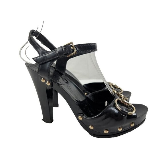 Gucci Leather Horsebit sandals Size 6 - Picture 2 of 12